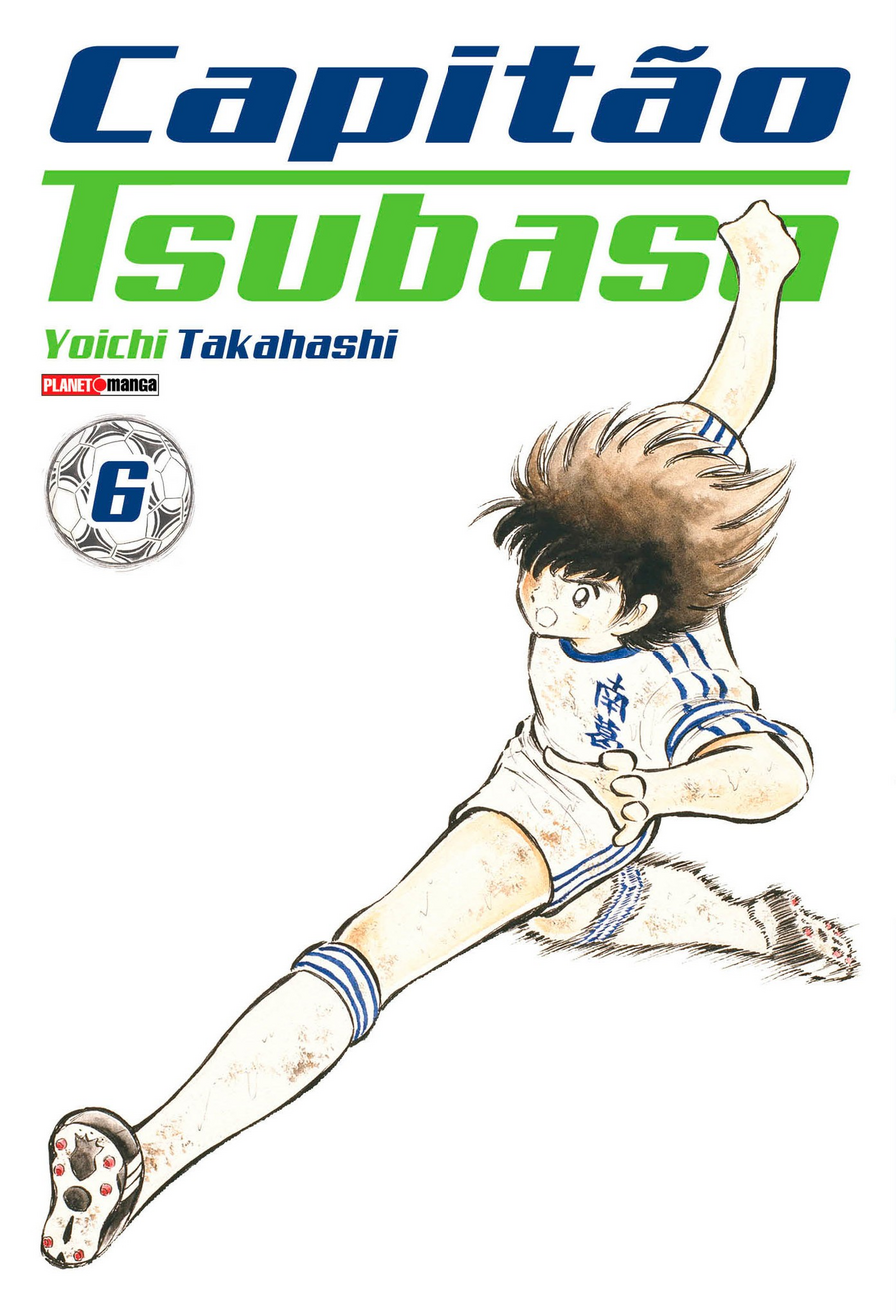 Capa do Capitão Tsubasa - Vol. 6