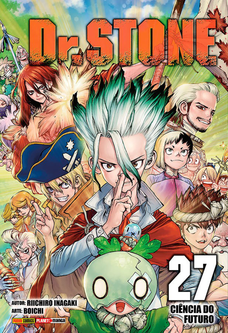 Capa do Dr. Stone - Vol. 27