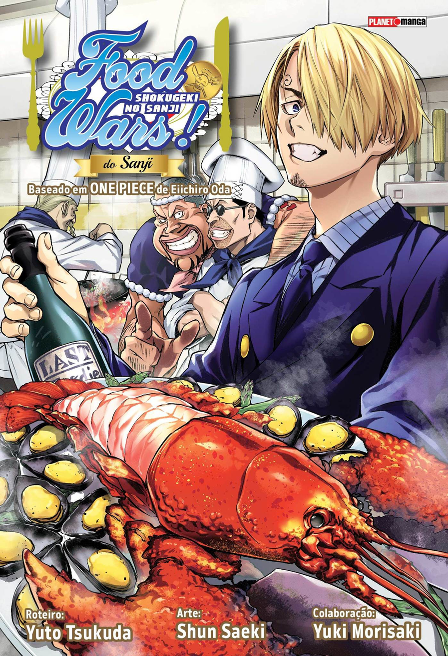 Capa do Food Wars Do Sanji - Baseado Em One Piece De Eiichiro Oda - Vol. 1