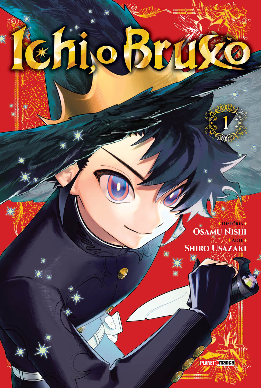 Capa do Ichi, O Bruxo - Vol. 1