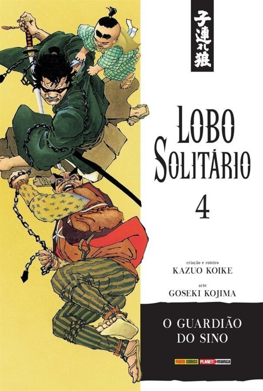 Capa do Lobo Solitário - Edição Luxo - Vol. 4