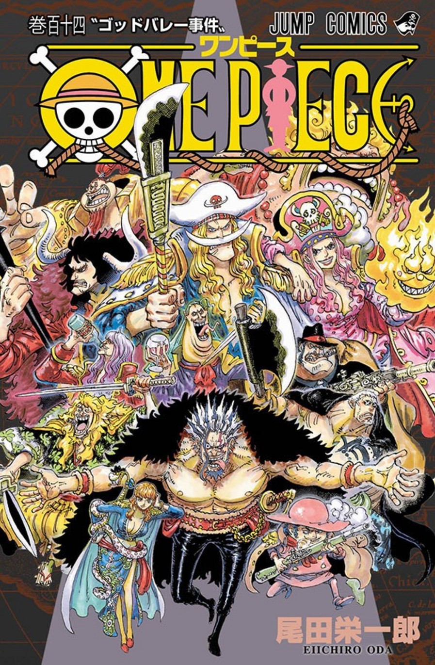 Capa do One Piece - Vol. 114