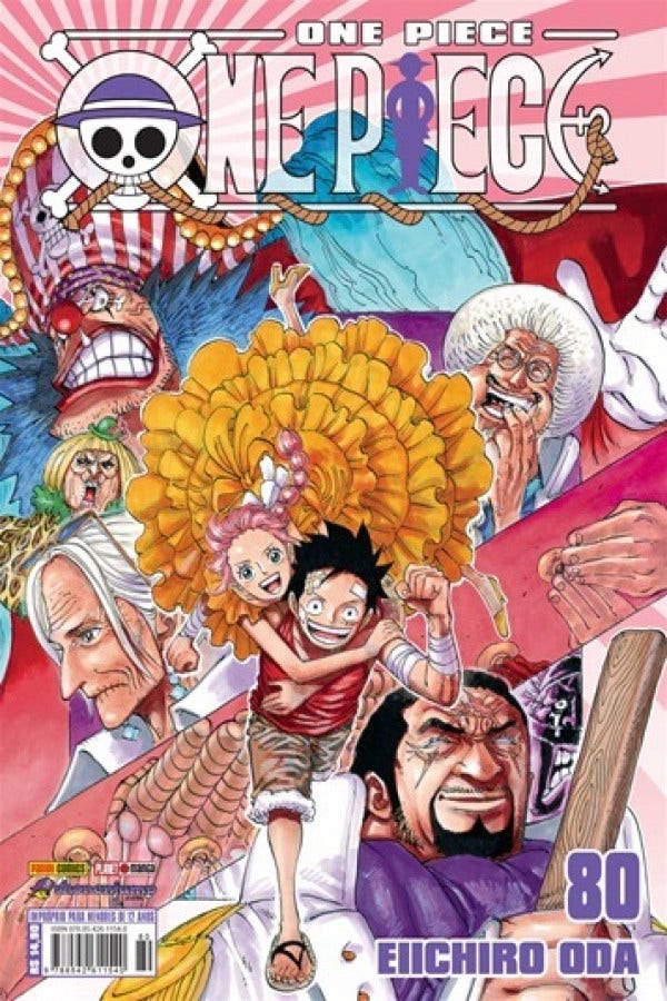 Capa do One Piece - Vol. 80