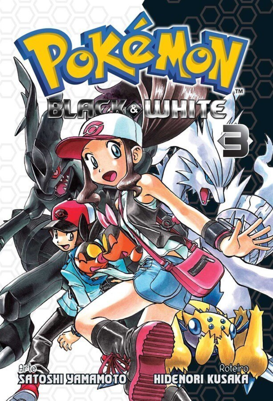 Capa do Pokémon Black & White - Vol. 3
