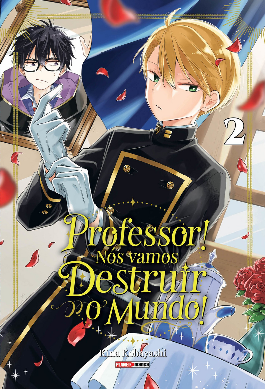 Capa do Professor! Nós Vamos Destruir O Mundo! - Vol. 2