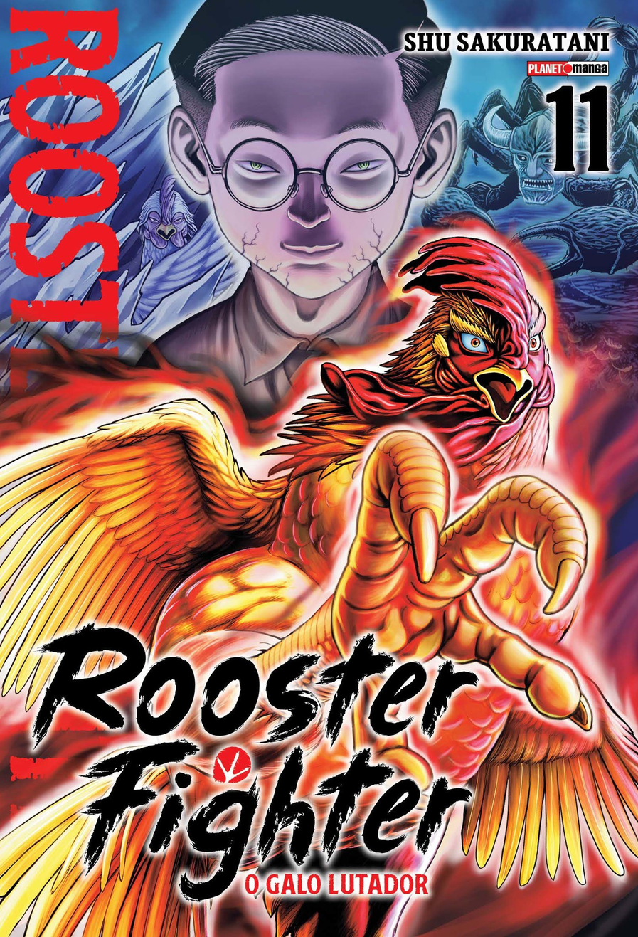 Capa do Rooster Fighter - O Galo Lutador - Vol. 11