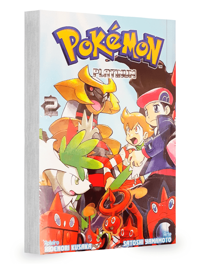 Capa do Pokémon Platinum - Vol. 2