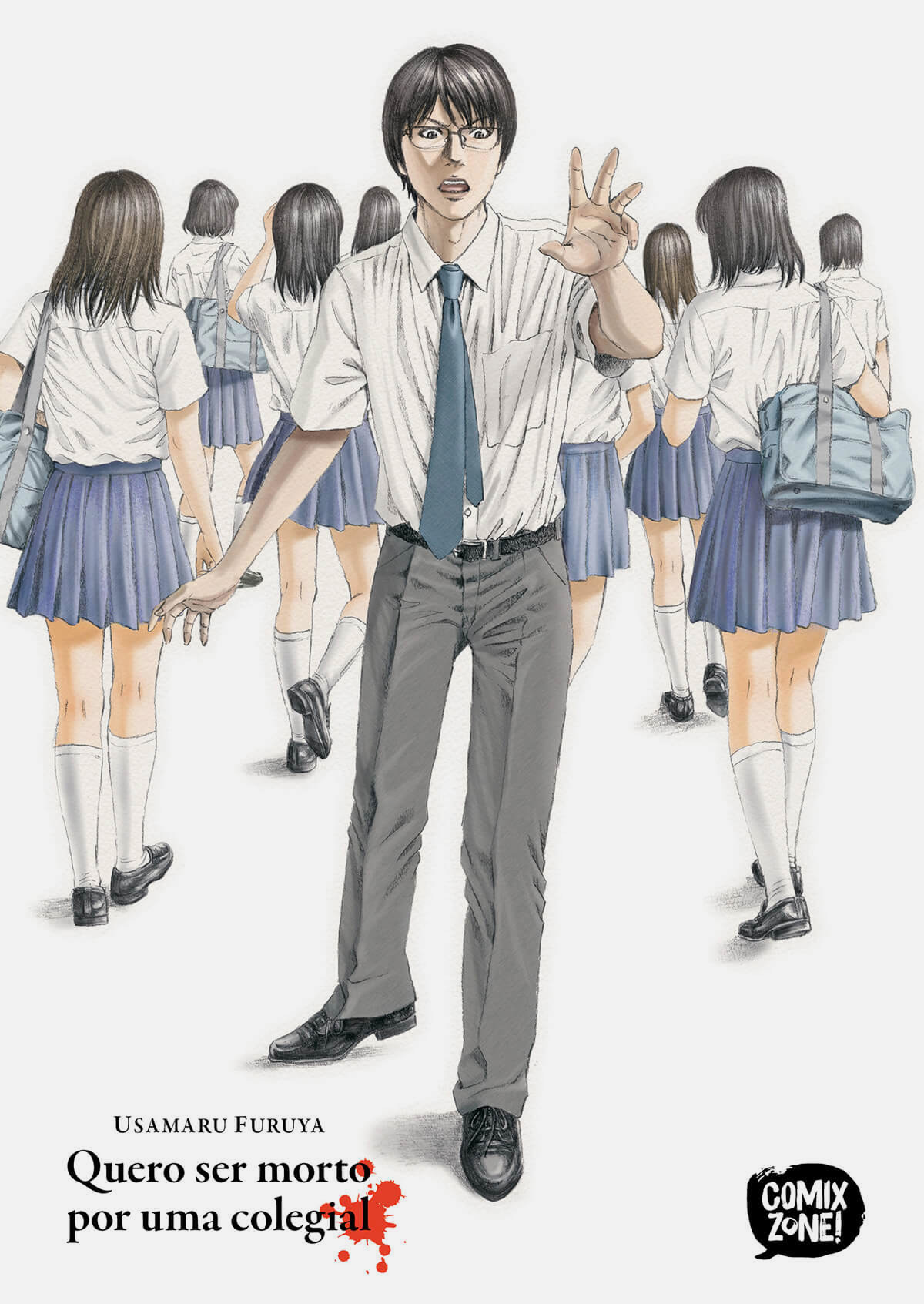 Capa do Quero Ser Morto Por Uma Colegial - Vol. 1