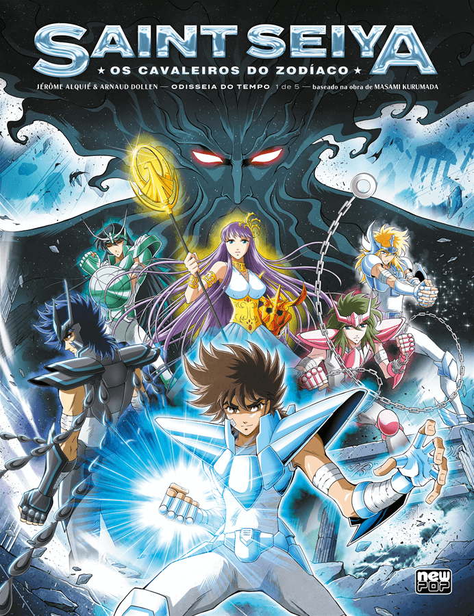 Capa do Saint Seiya (os Cavaleiros Do Zodíaco) - Odisseia Do Tempo: - Vol. 1