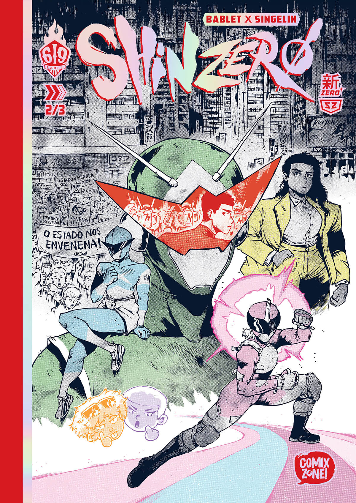 Capa do Shin Zero - Vol. 2