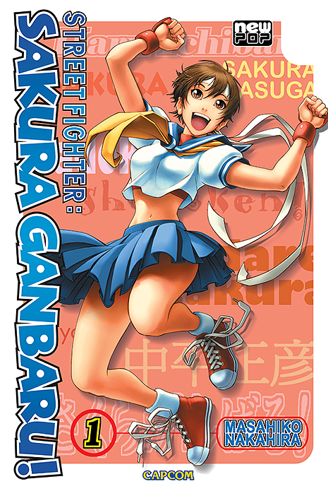 Capa do Street Fighter: Sakura Ganbaru! - Vol. 1