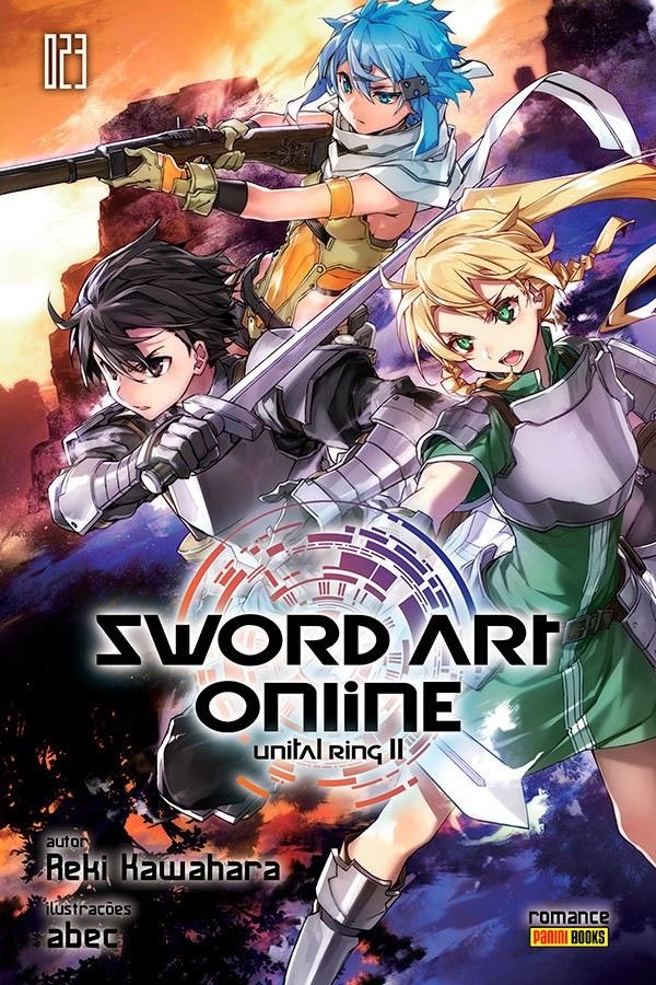 Capa do Sword Art Online (Light Novel) - Vol. 23