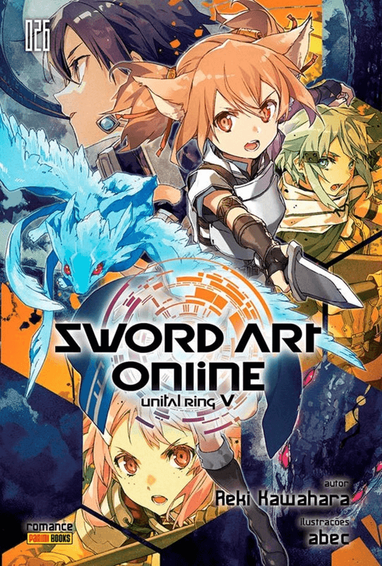 Capa do Sword Art Online (Light Novel) - Vol. 1