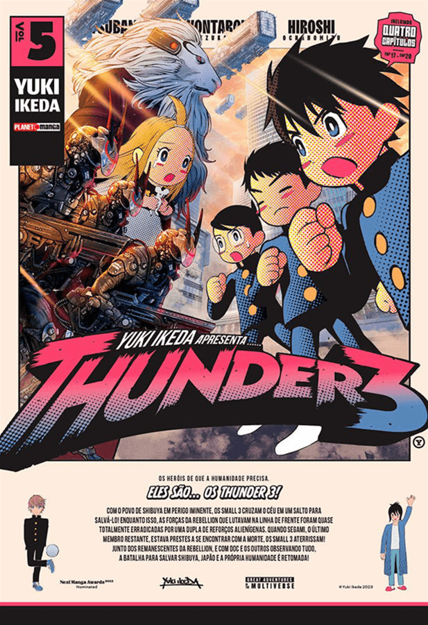 Capa do Thunder 3 - Vol. 5