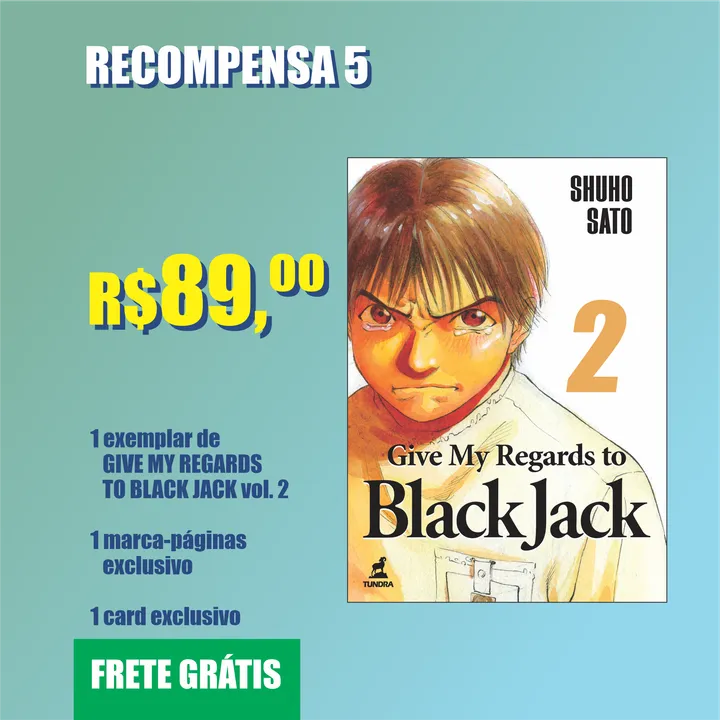Capa do Give My Regards To Black Jack - Vol. 3