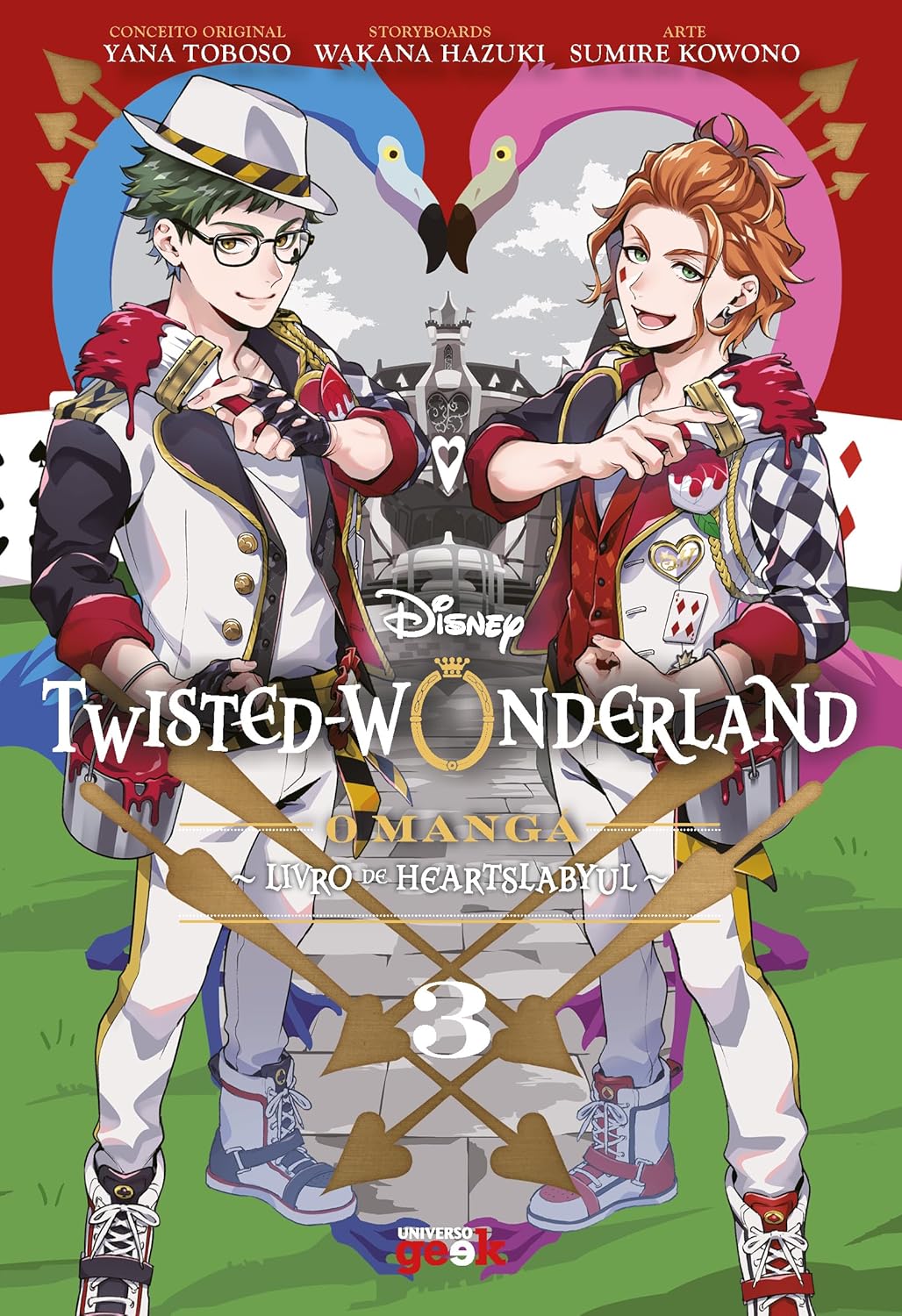 Twisted-wonderland: O Mangá - Livro De Heartslabyul - Vol. 3