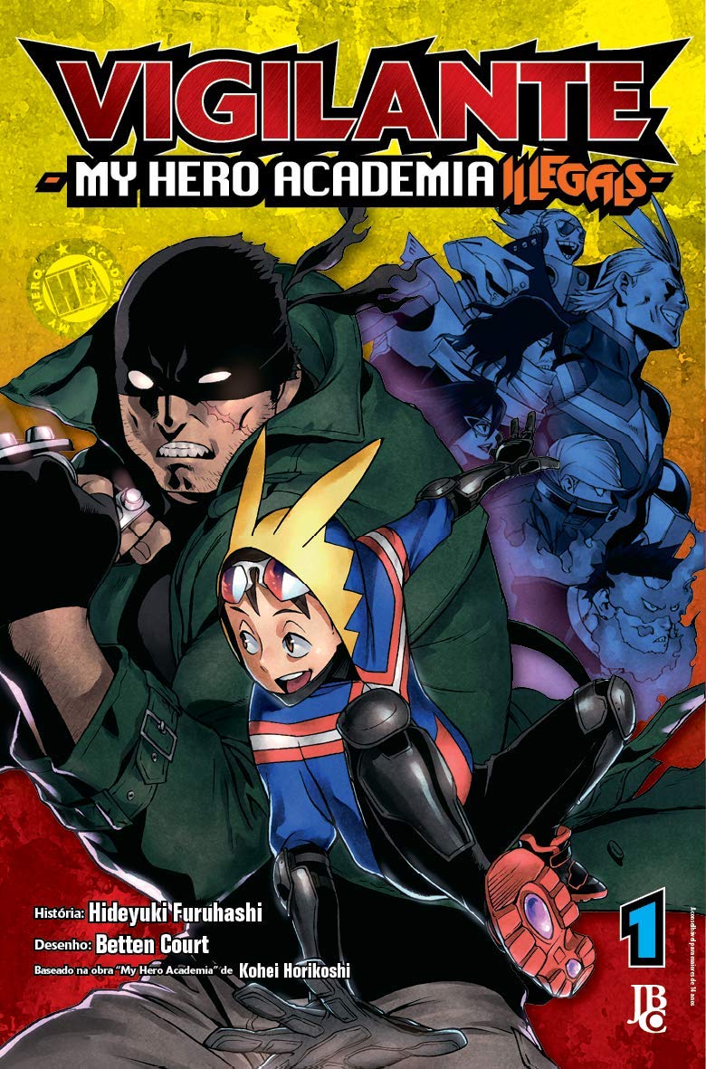 Capa do Vigilante: My Hero Academia Illegals - Vol. 1