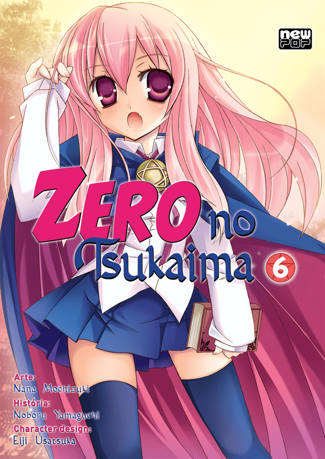 Capa do Zero No Tsukaima (mangá): - Vol. 6