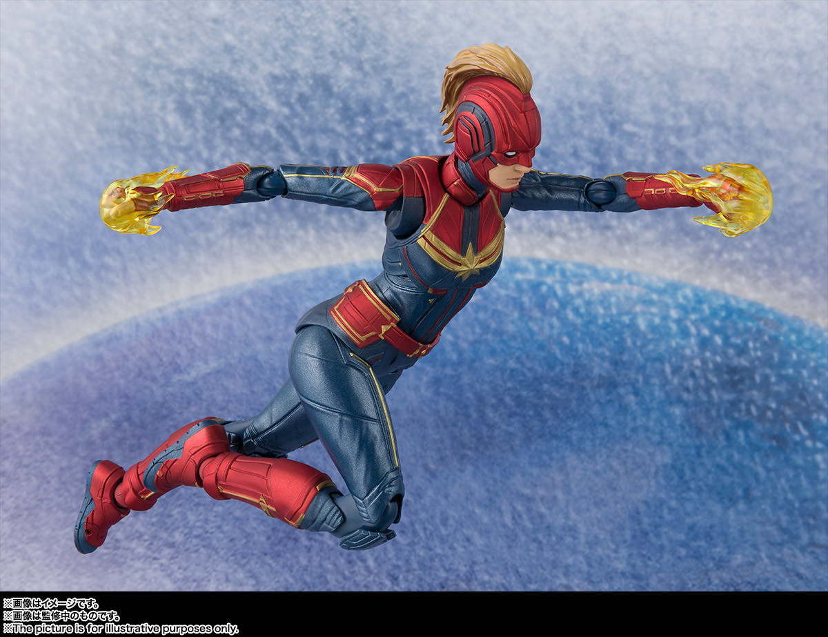Imagem Captain Marvel - S.H.Figuarts (Bandai Spirits)