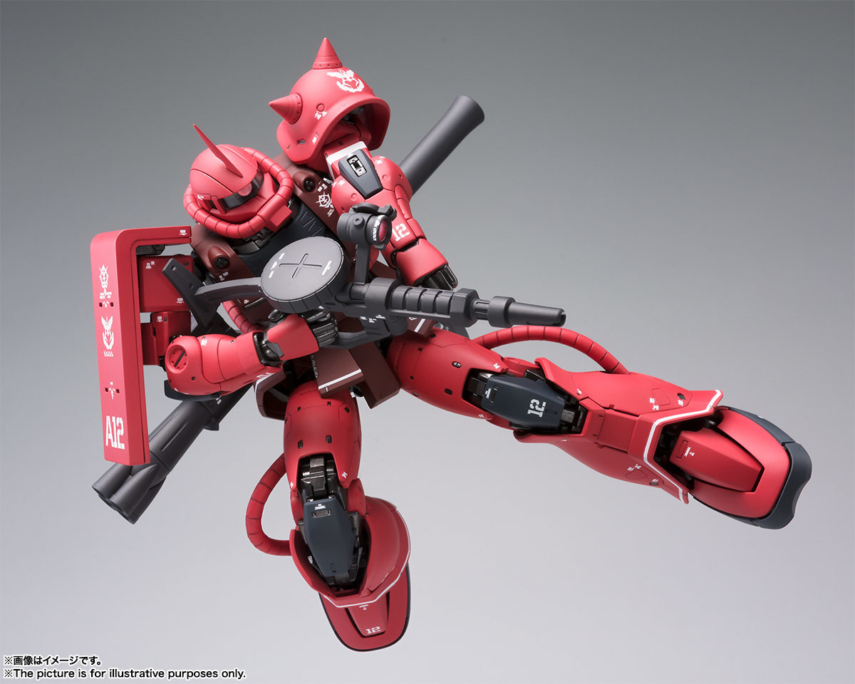 Imagem Kidou Senshi Gundam: the Origin - Char Aznable's MS-06S Zaku II Commander Type