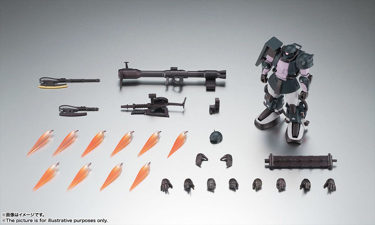 Imagem MSV - MS-06R-1A Zaku II High Mobility Type (Black Tri-Stars)