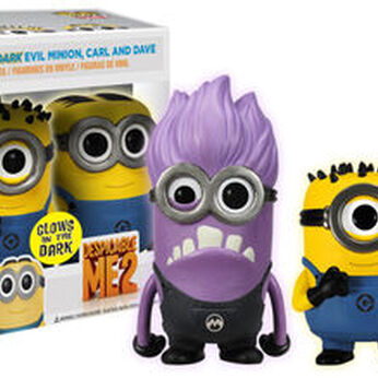 Imagem do 3 Pack - Evil Minion (Glow in the Dark), Carl, and Dave 0 0.00