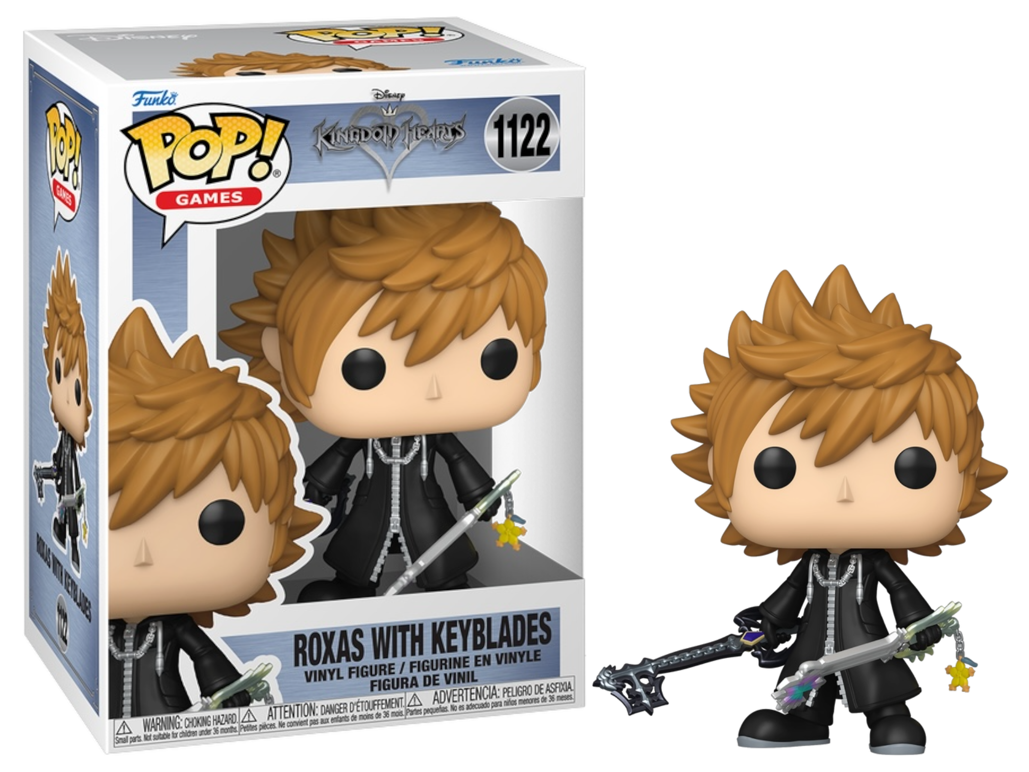Imagem do Roxas with Keyblades 1122 3.75