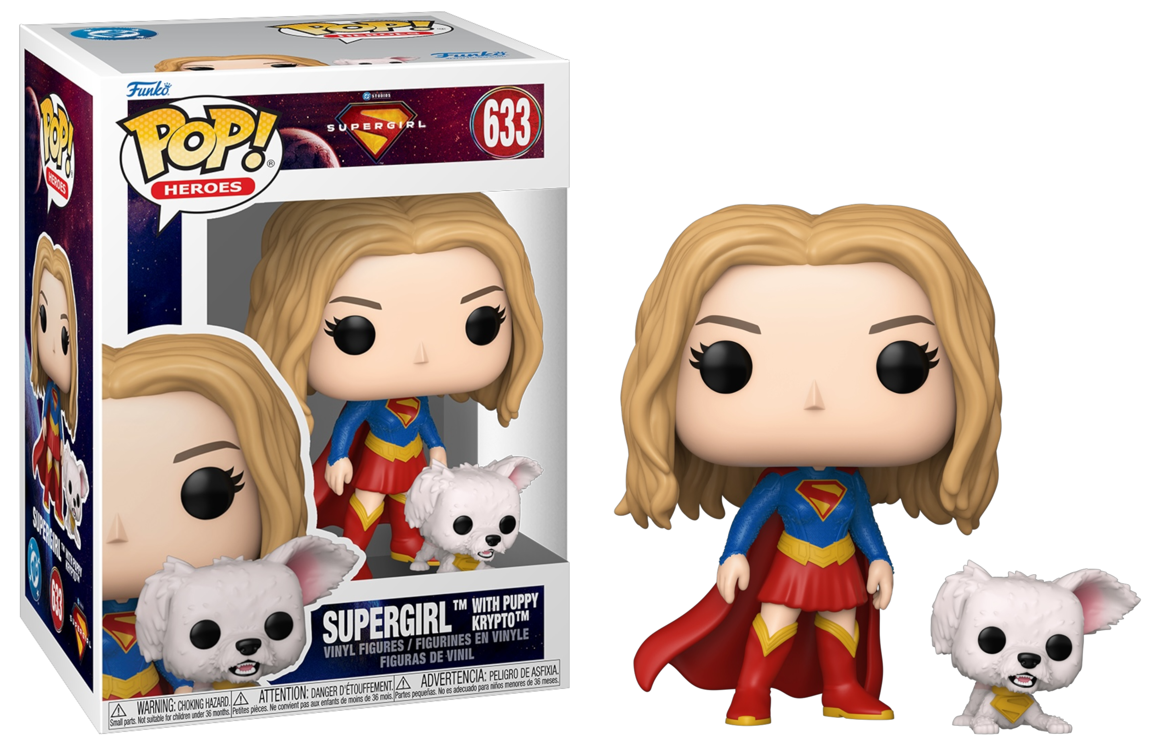 Imagem do Supergirl with Puppy Krypto 633 3.75