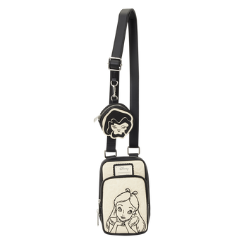 Imagem do Alice in Wonderland Cell Phone Sling Crossbody Bag with Coin Bag 0 0.00