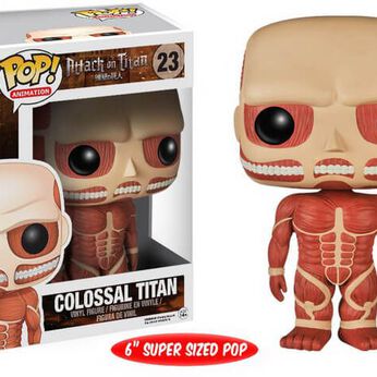 Imagem do Attack on Titan - 6'' Colossal Titan 23 0.00