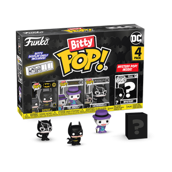 Imagem do Bitty Pop! Batman 85th Anniversary 4-Pack Series 1 0 0.00