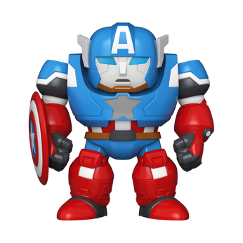Imagem do Bitty Pop! Bitty Bot Captain America Mech with Captain America 0 0.00