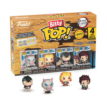 Imagem do Bitty Pop! Demon Slayer 4-Pack Series 3 0 0.00
