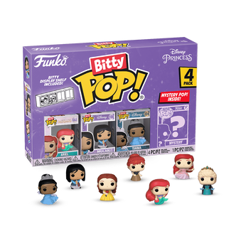 Imagem do Bitty Pop! Disney Princess 4-Pack Series 1 0 0.00
