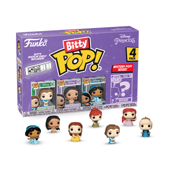 Imagem do Bitty Pop! Disney Princess 4-Pack Series 2 0 0.90