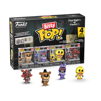 Bitty Pop! Five Nights at Freddy's 4-Pack Series 6 0 0.90