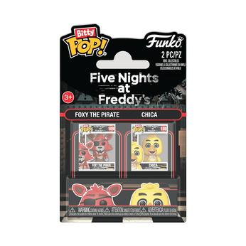 Imagem do Bitty Pop! Foxy the Pirate & Chica the Chicken 2-Pack 0 0.90