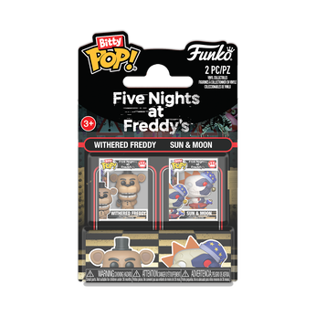Bitty Pop! Freddy and Sun & Moon 2-Pack 0 0.90