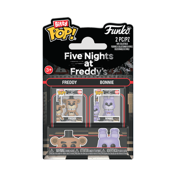 Bitty Pop! Freddy Fazbear & Bonnie the Rabbit 2-Pack 0 0.90