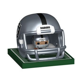Imagem do Bitty Pop! Helmet & Player Raiders 0 0.00