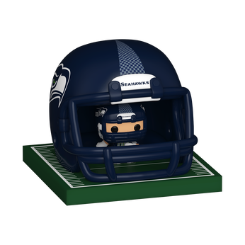 Imagem do Bitty Pop! Helmet & Player Seahawks 0 0.00