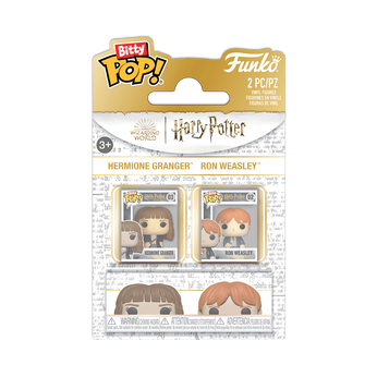 Imagem do Bitty Pop! Hermione Granger & Ron Weasley 2-Pack 0 0.00