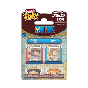 Imagem do Bitty Pop! Monkey D. Luffy & Nami 2-Pack 0 0.90
