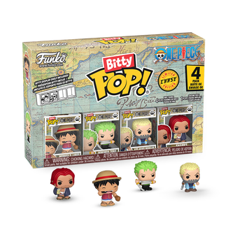 Imagem do Bitty Pop! One Piece 4-Pack Series 1 0 0.90