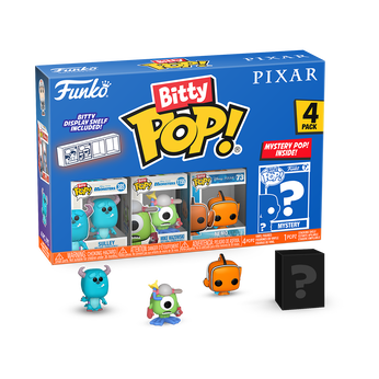 Imagem do Bitty Pop! Pixar 4-Pack Series 2 0 0.90