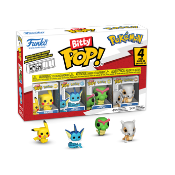 Imagem do Bitty Pop! Pokémon 4-Pack Series 1 0 0.00