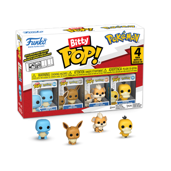 Imagem do Bitty Pop! Pokémon 4-Pack Series 4 0 0.00