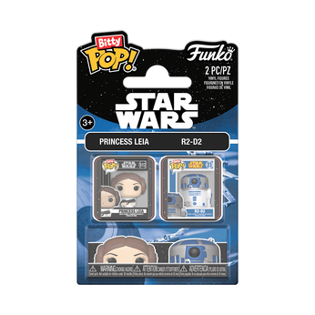 Imagem do Bitty Pop! Princess Leia & R2-D2 2-Pack 0 0.00