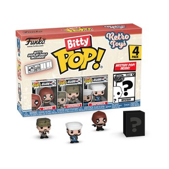 Imagem do Bitty Pop! Retro Toys G.I. Joe 4-Pack Series 3 0 0.00