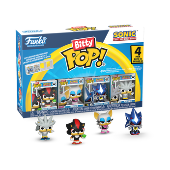Imagem do Bitty Pop! Sonic the Hedgehog 4-Pack Series 1 0 0.00